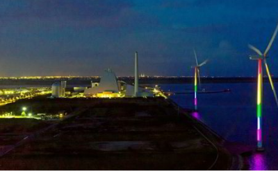 ‘Tribute to Diversity’: Orsted Lights Copenhagen Wind Turbines in Rainbow Colours