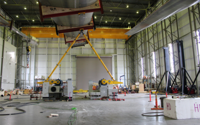 New Test bench in Boston ready for Wind Turbine Blades up to 130 Metres