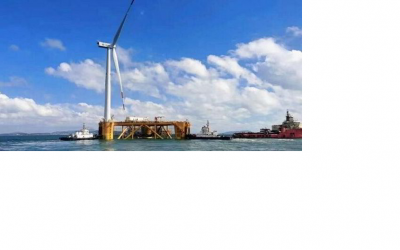 China claims First as all-in-one floating Wind, Solar and Fish farming Unit hits the Water
