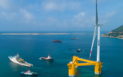 Chinese floating Wind takes Shape as Big Names Race to deploy
